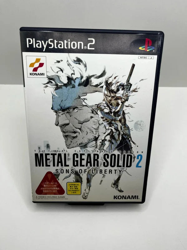 Metal Gear Solid 2 Sons of liberty PS2 JAP