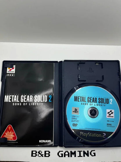 Metal Gear Solid 2 Sons of liberty PS2 JAP