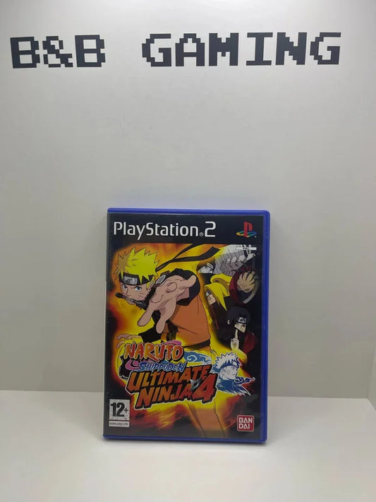 Naruto Ultimate Ninja 4 Ps2 PAL