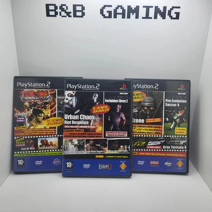 Pack 20 demos PS2 PAL