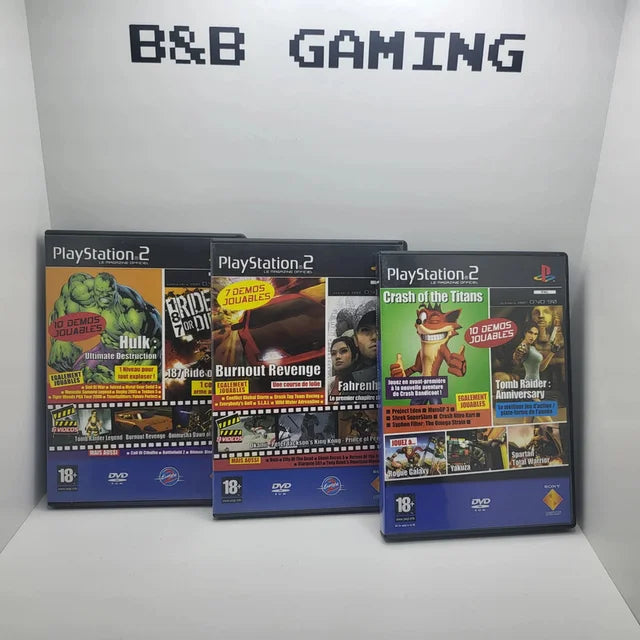 Pack 20 demos PS2 PAL