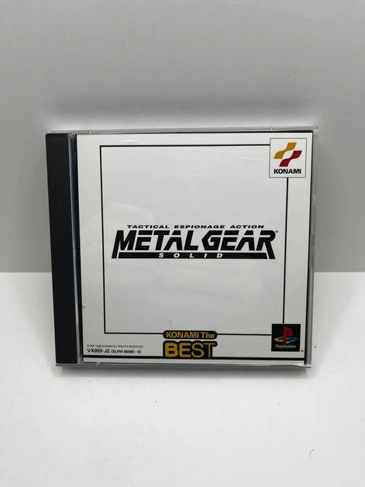 Metal Gear Solid Tactical Espionage Action PS1 JAP