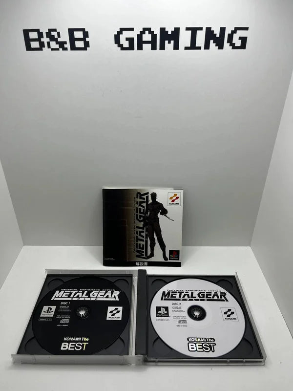 Metal Gear Solid Tactical Espionage Action PS1 JAP