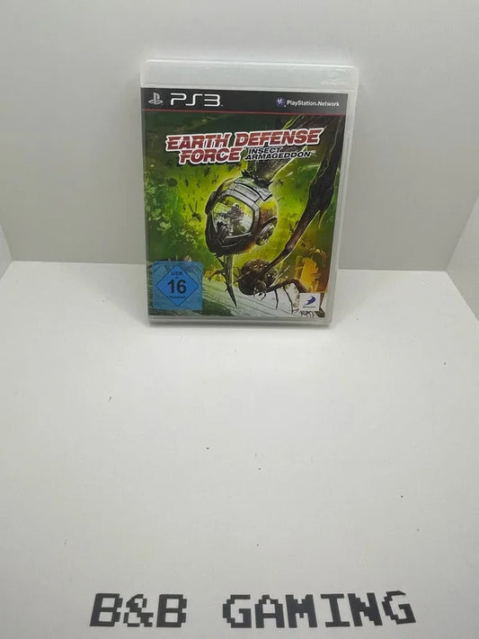 Earth Defense Force PS3 PAL