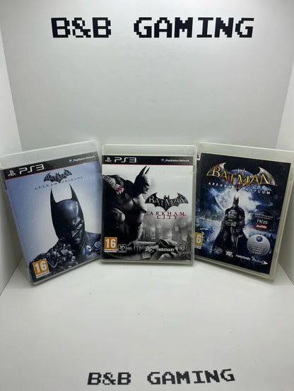Pack Saga Batman Arkham PS3 PAL