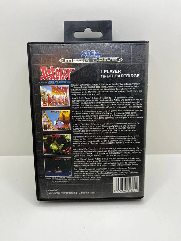 Asterix Sega Mega Drive