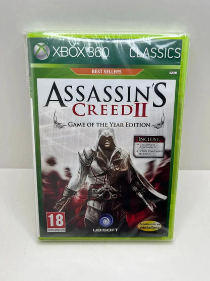 Assassins Creed II GOTY XBOX 360 NUEVO