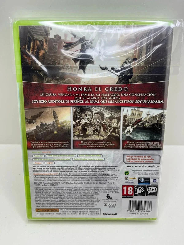 Assassins Creed II GOTY XBOX 360 NUEVO