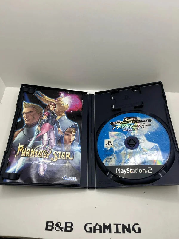 Phantasy Star Generation 1 PS2 JAP