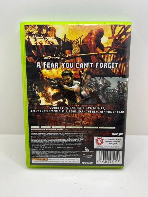 Resident Evil 5 Xbox 360 PAL
