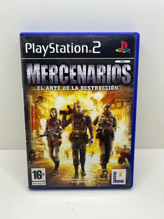 Mercenarios El Arte de la Destrucción PS2 PAL