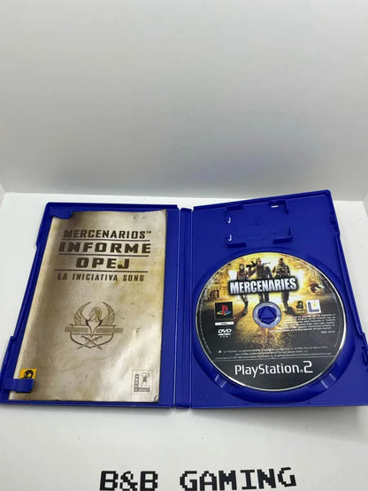 Mercenarios El Arte de la Destrucción PS2 PAL