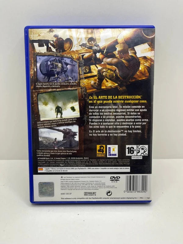 Mercenarios El Arte de la Destrucción PS2 PAL