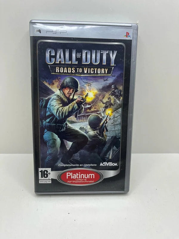 Call of Duty Roads of Victory PSP PAL