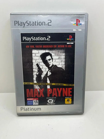 Max Payne Platinum PS2 PAL
