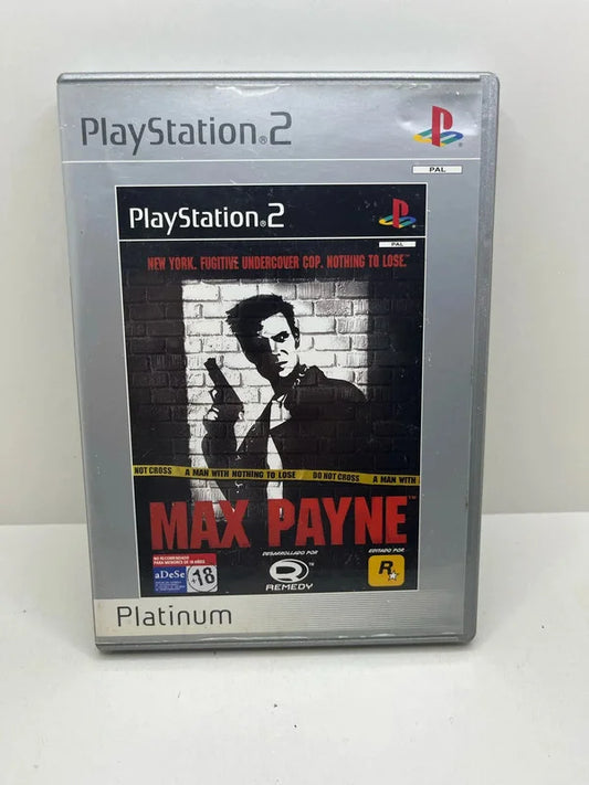 Max Payne Platinum PS2 PAL