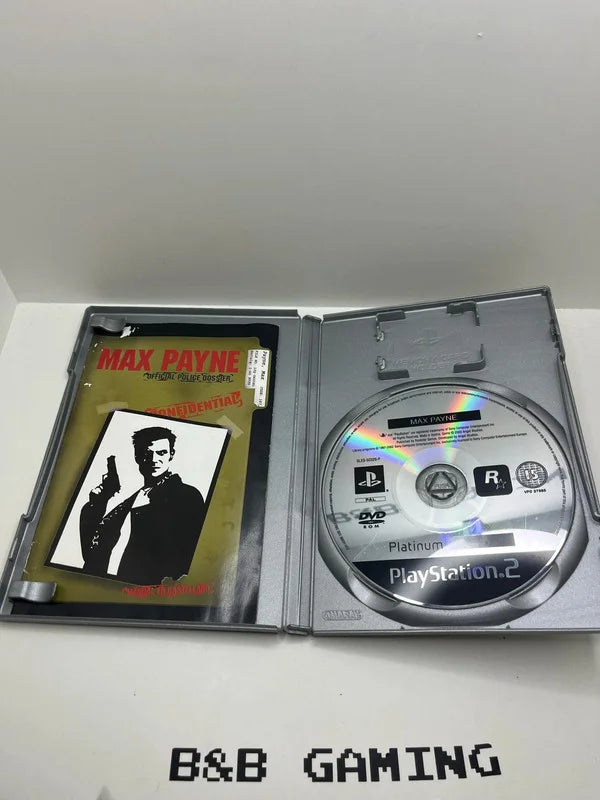 Max Payne Platinum PS2 PAL