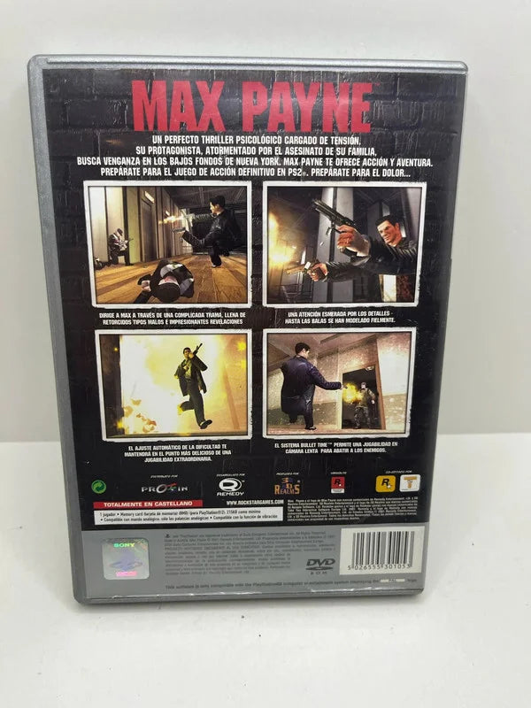 Max Payne Platinum PS2 PAL