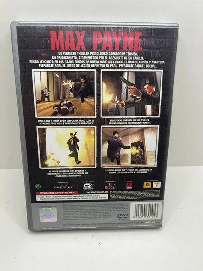 Max Payne Platinum PS2 PAL