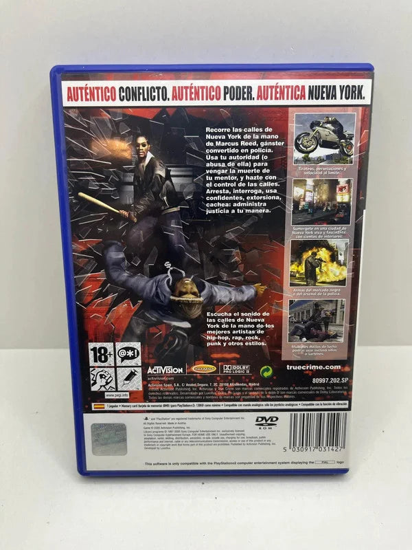 True Crime New York City Ps2 PAL