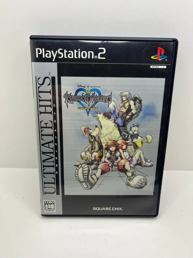 Kingdom Hearts Final Mix Ultimate Hits PS2 JAP