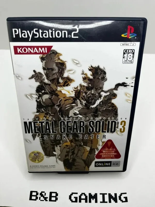 Pack Saga Metal Gear PS2 JAP