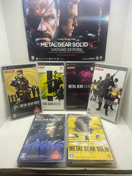 Pack Saga Metal Gear PSP JAP