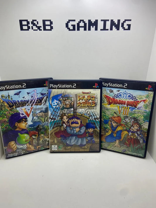 Pack Saga Dragon Quest PS2 JAP