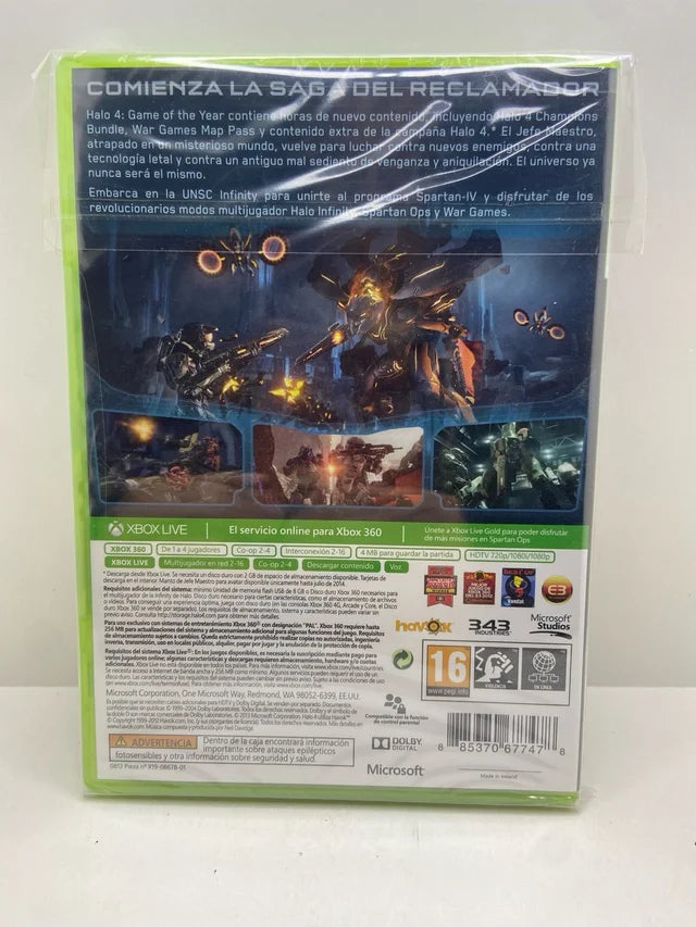 Halo 4 GOTY XBOX 360 NUEVO