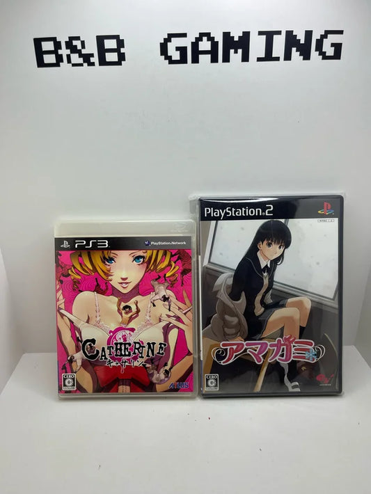 Pack Catherine PS3 + Amagami PS2 JAP