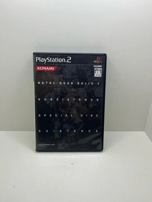 Metal Gear Solid 3 Subsistance Special PS2 JAP