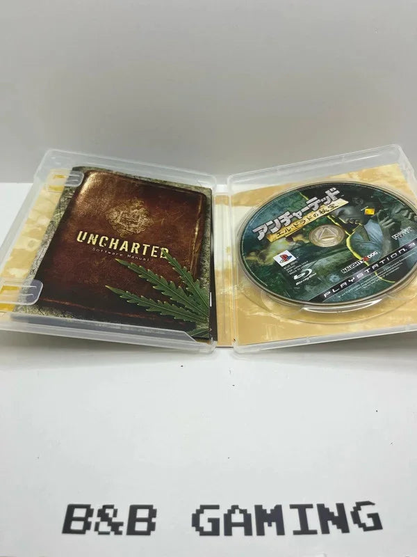 Uncharted 1 El Dorado no Hihou Ps3 JAP