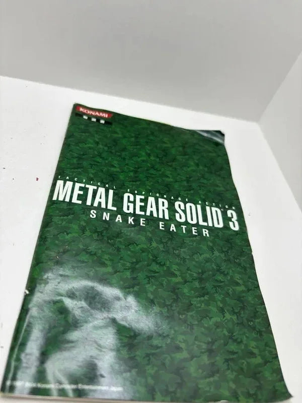 Metal Gear Solid 3 PS2 JAP