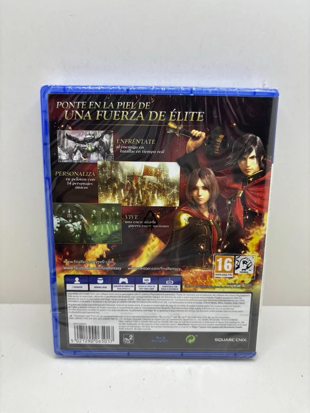 Final Fantasy Type 0 PS4 Precintado