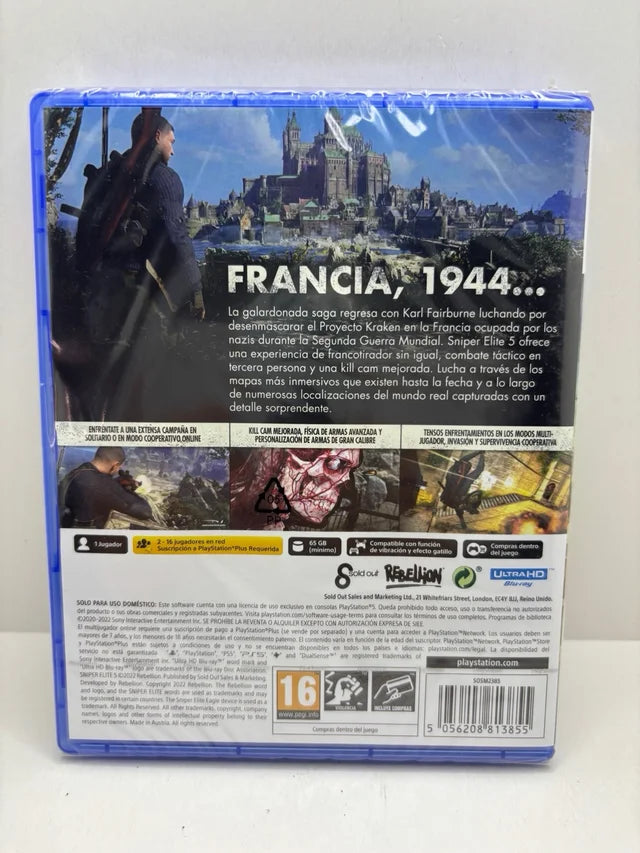 Sniper Elite 5 PS5 Precintado