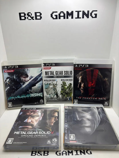 Pack Metal Gear PS3 JAP
