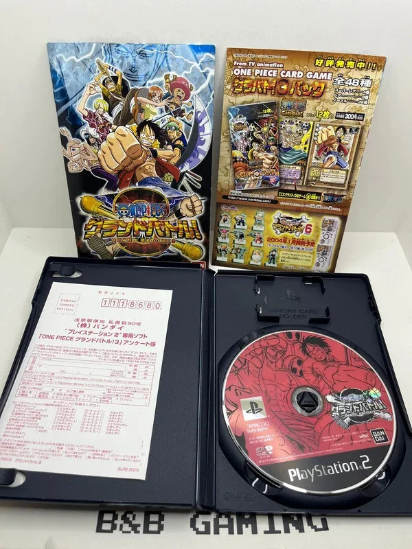 Pack One Piece PS2 JAP