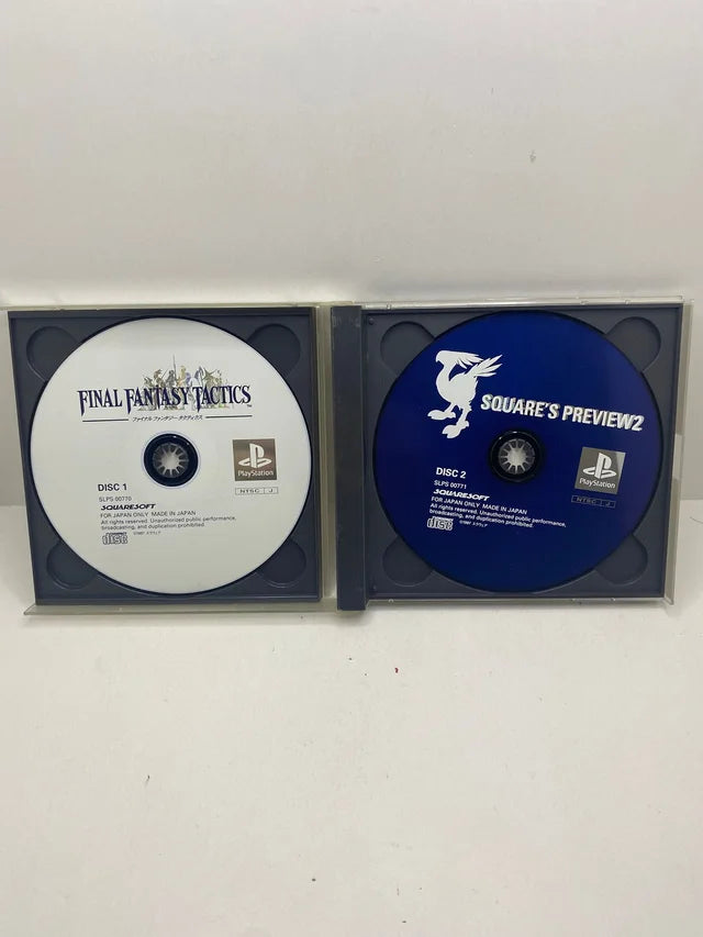 Final Fantasy Tactics PS1 JAP disco original