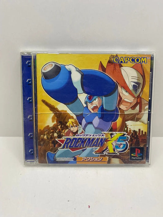Rockman X5 PS1 JAP portada