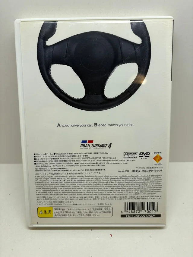 Gran Turismo 4 PS2 JAP