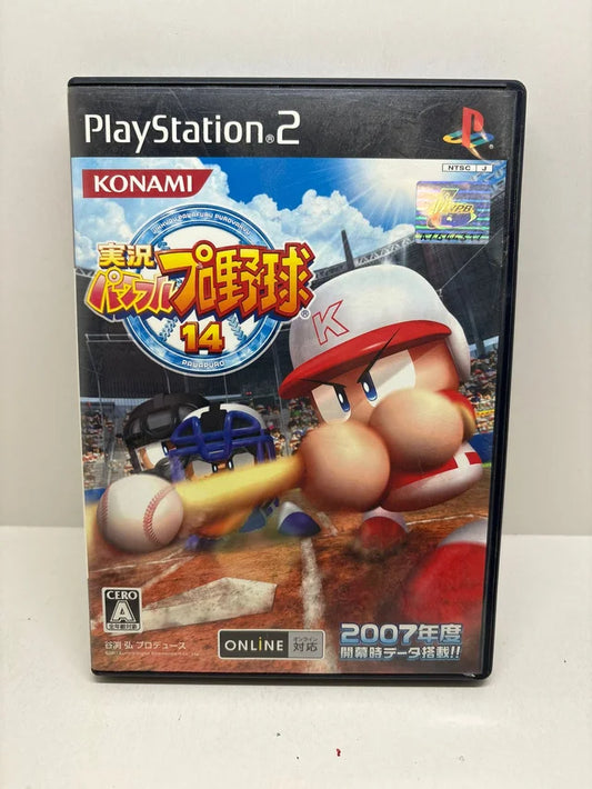 Jikkyo Powerful Pro Baseball 14 Ps2 JAP