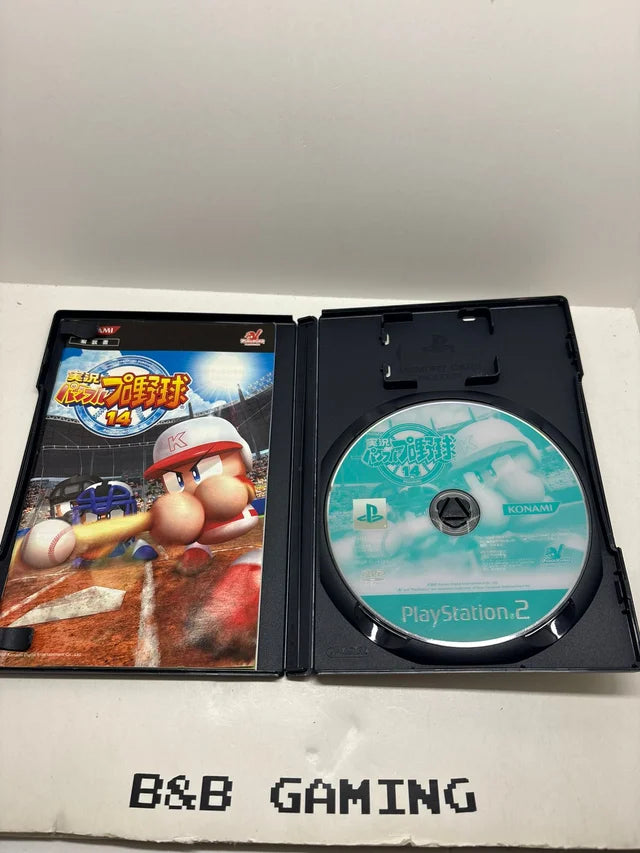 Jikkyo Powerful Pro Baseball 14 Ps2 JAP