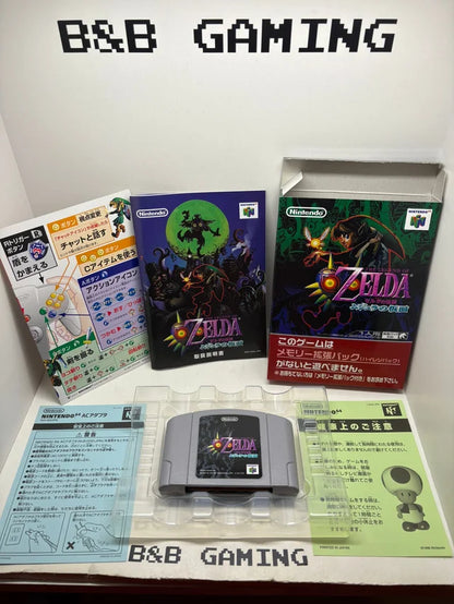 Zelda Majora's Mask Nintendo 64