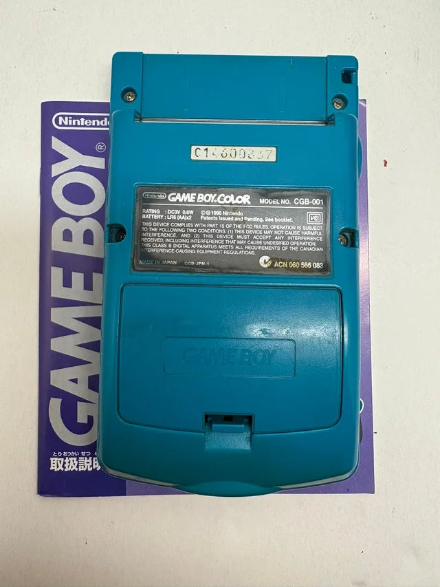 Consola Game Boy Color Azul