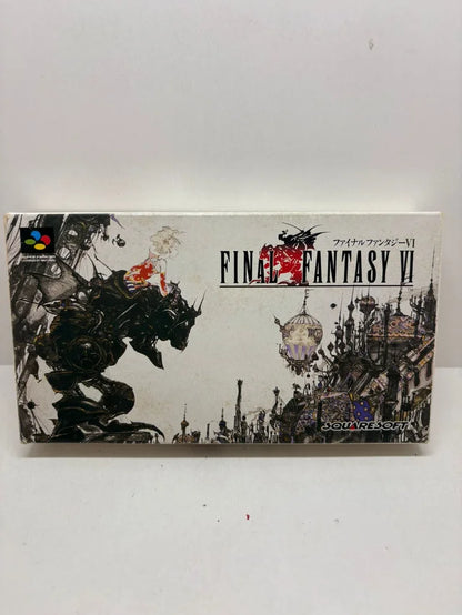 Final Fantasy VI Nintendo Super Famicom JAP
