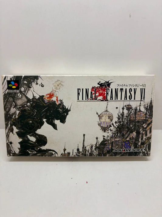 Final Fantasy VI Nintendo Super Famicom JAP