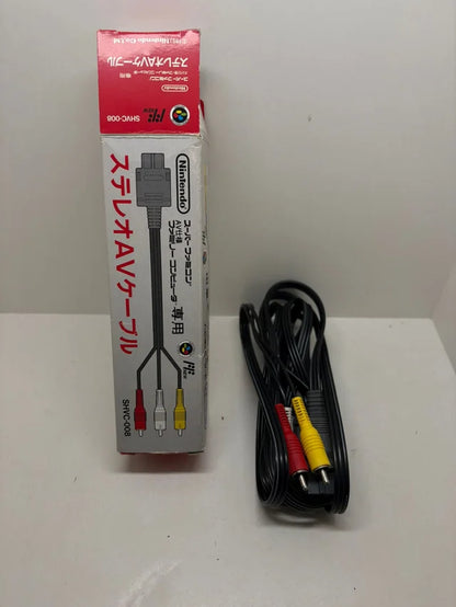 Cable AV Estéreo Nintendo Super Famicom